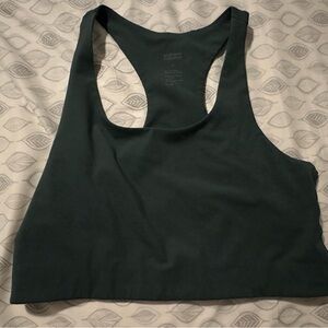 Girlfriend Collective Forest Green / Moss sports bra or crop Tank